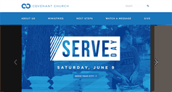 Desktop Screenshot of covenantchurch.org