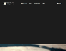 Tablet Screenshot of covenantchurch.us